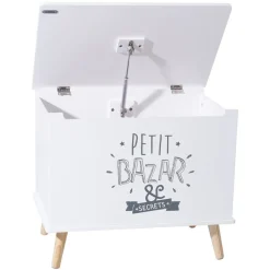 Atmosphera Coffres À Jouets*Coffre enfant bois Blanc