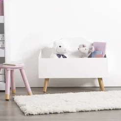 Atmosphera Coffres À Jouets*Coffre enfant "Nuage" Blanc