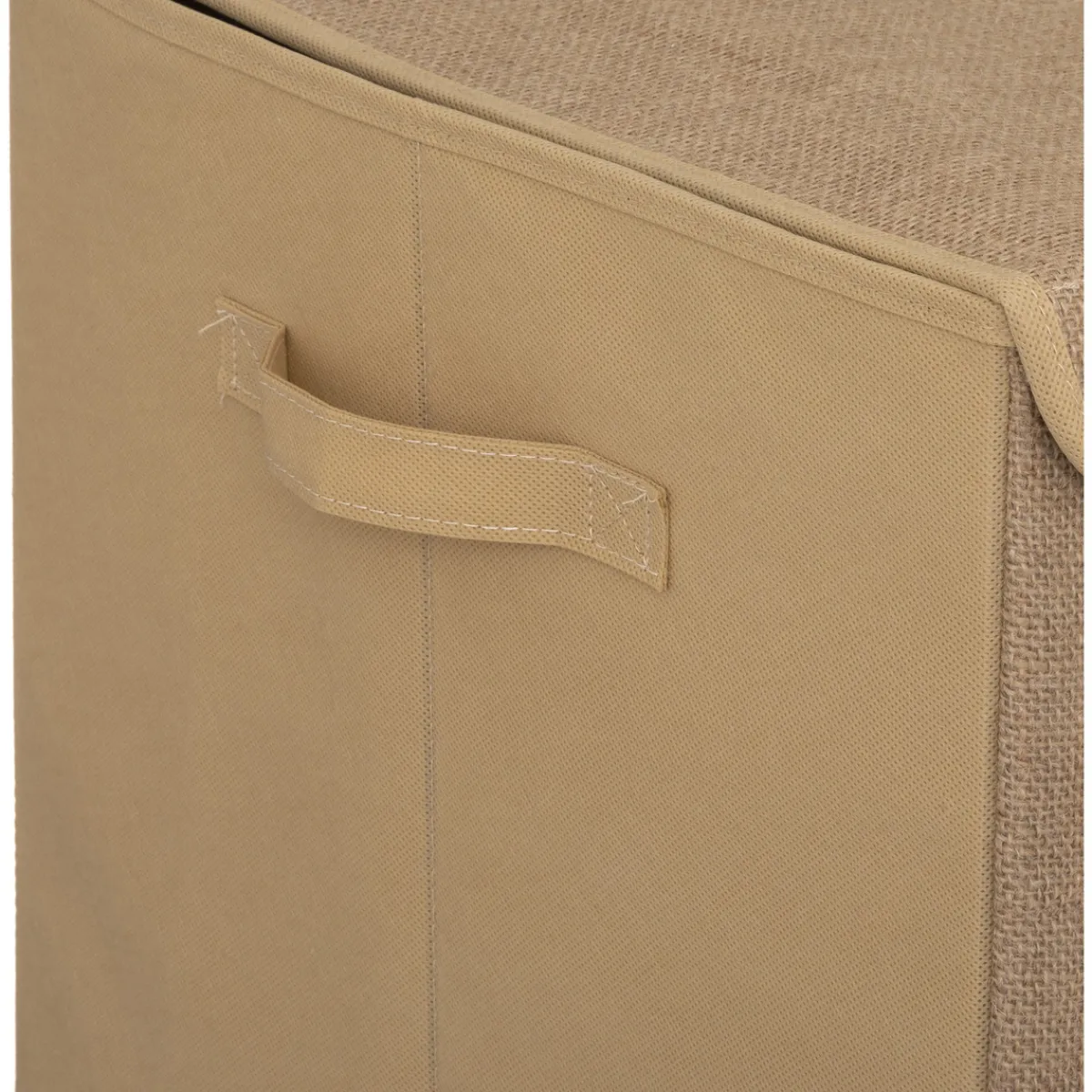Atmosphera Coffres À Jouets*Coffre enfant pompons Beige