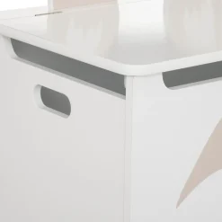 Atmosphera Coffres À Jouets*Coffre enfant "Renard" Blanc