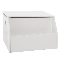 Atmosphera Coffres À Jouets*Coffre à jouets et bibliothèque enfant Blanc