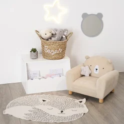 Atmosphera Coffres À Jouets*Coffre à jouets et bibliothèque enfant Blanc