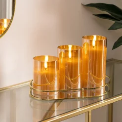 Atmosphera Coffrets Senteurs*Coffret 3 bougies LED 