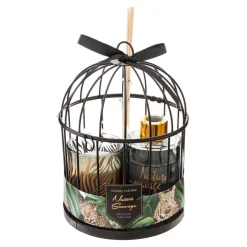 Atmosphera Coffrets Senteurs*Coffret cadeau cage "Jungle" Blanc