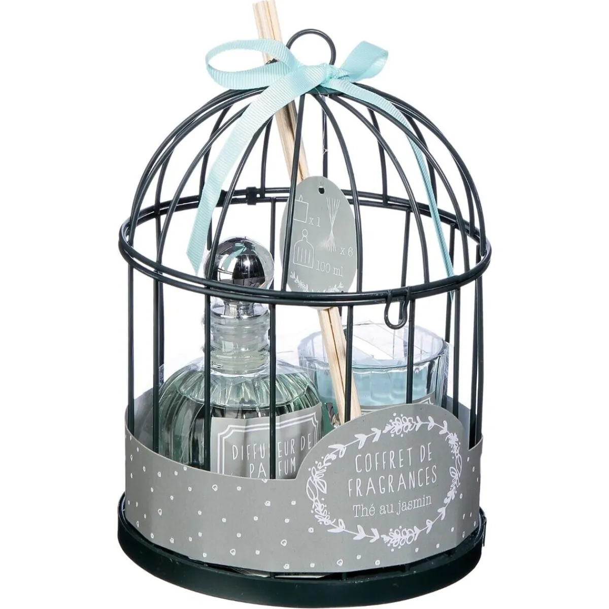 Atmosphera Coffrets Senteurs*Coffret cadeau cage "Lola" DivinJasmin