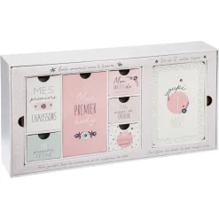 Atmosphera Cadeaux De Naissance*Coffret cadeau de naissance "Mon premier" Bleu