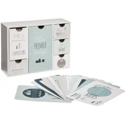 Atmosphera Cadeaux De Naissance*Coffret cadeau de naissance "Mon premier" Bleu