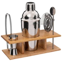 Atmosphera Accessoires Vin Et Cocktail*Coffret cocktail "Victor" Noir
