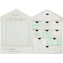 Atmosphera Cadeaux De Naissance*Coffret de naissance "Maison" Rose