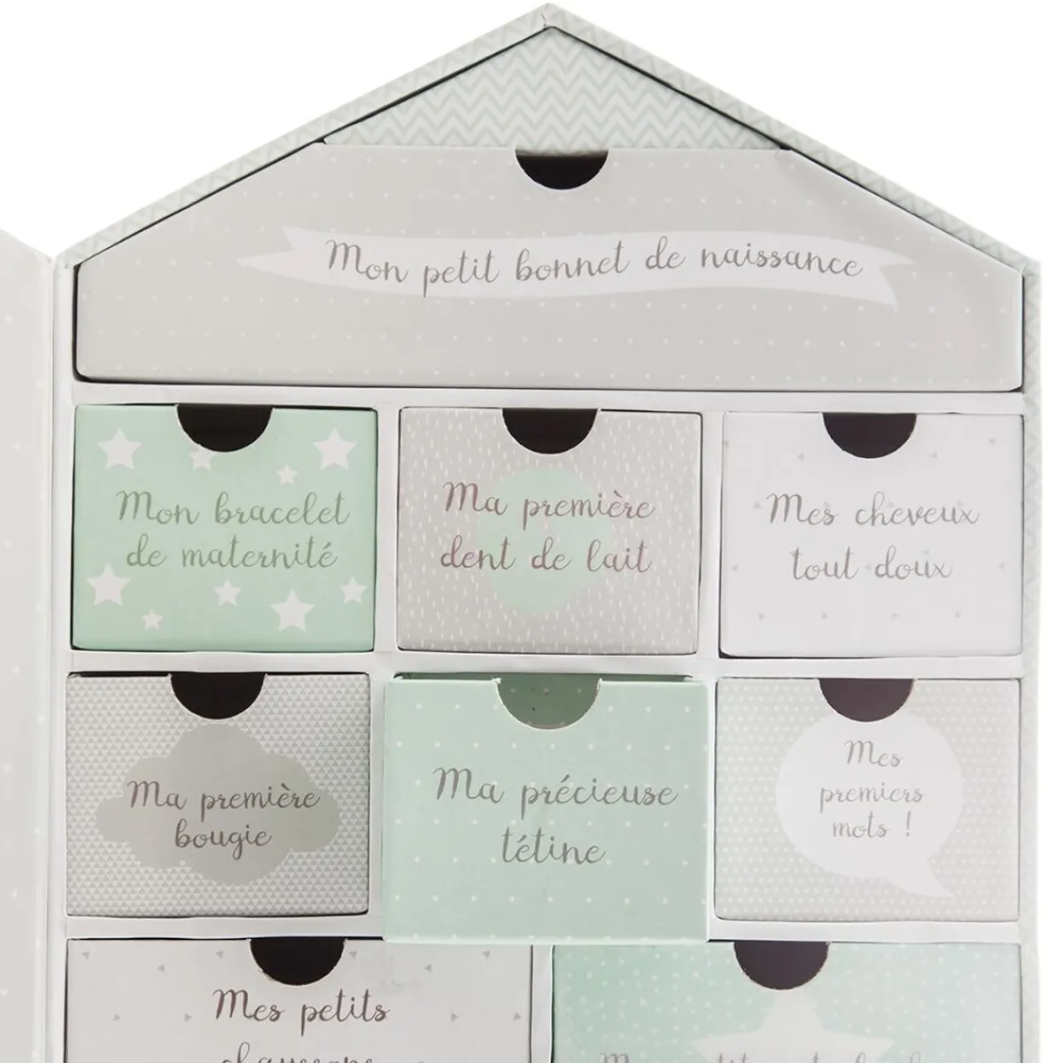 Atmosphera Cadeaux De Naissance*Coffret de naissance "Maison" Rose