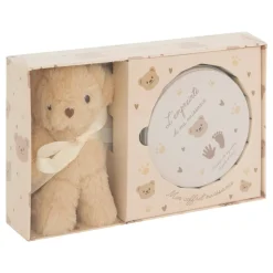 Atmosphera Cadeaux De Naissance*Coffret empreinte avec peluche