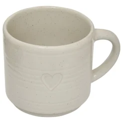 Atmosphera Tasses, Mugs*Coffret 2 mugs  "Adele" Crème