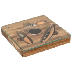 Atmosphera Accessoires Vin Et Cocktail*Coffret sommelier 4 pièces