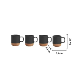 Atmosphera Tasses, Mugs*Coffret 4 tasses  