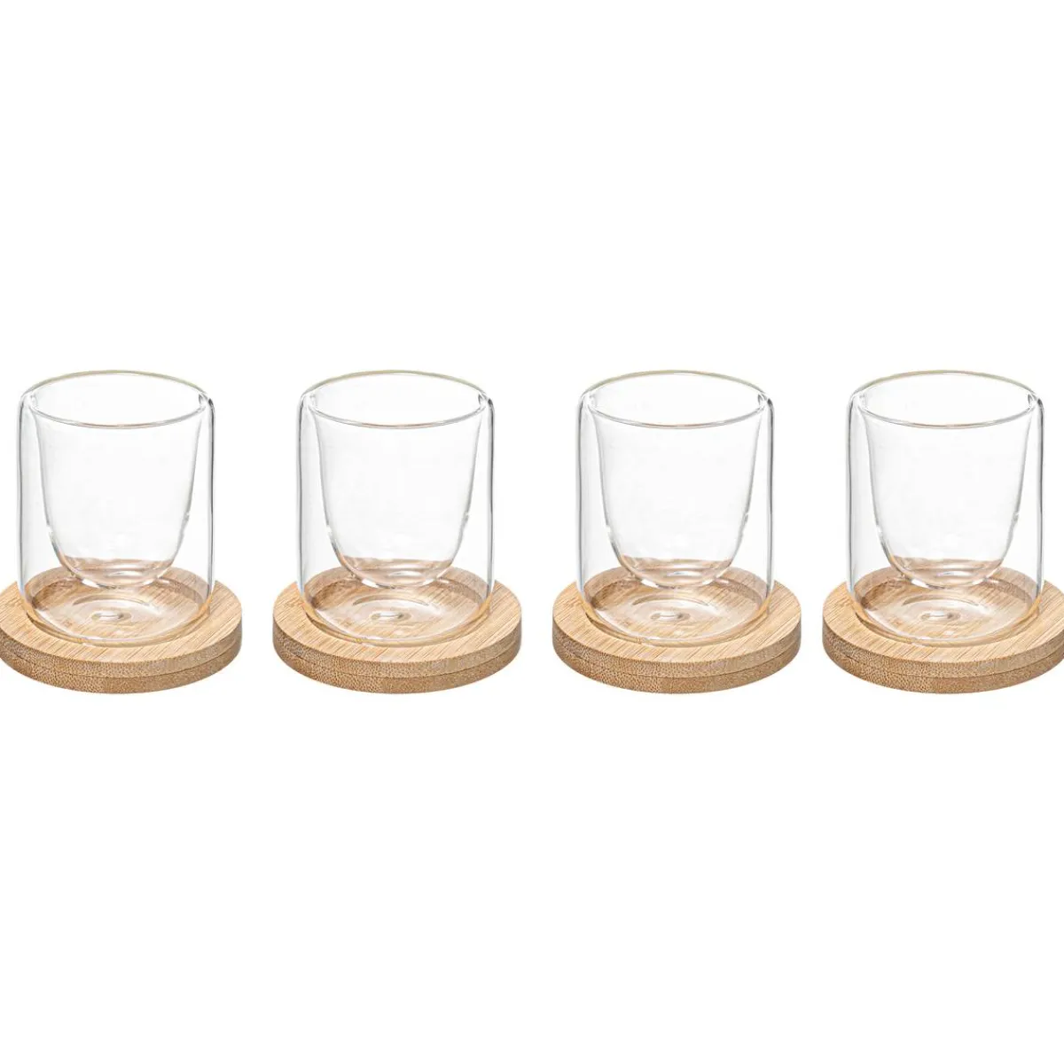 Atmosphera Tasses, Mugs*Coffret 4 tasses "Clea" Blanc