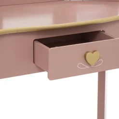 Atmosphera Bureaux*Coiffeuse et tabouret enfant "Sissi" Blanc