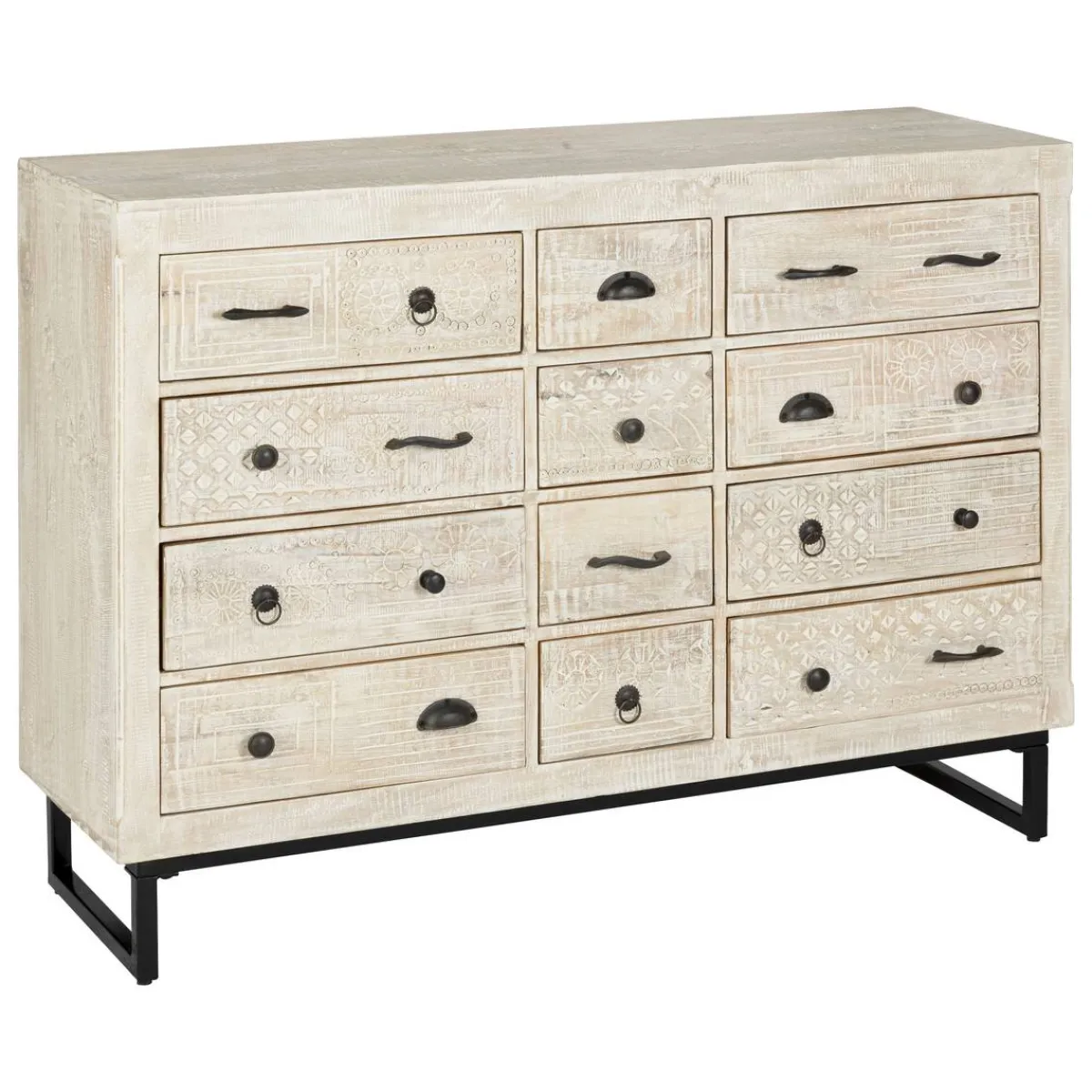 Atmosphera Commodes, Chiffonniers*Commode "Ajay" Boisnaturel
