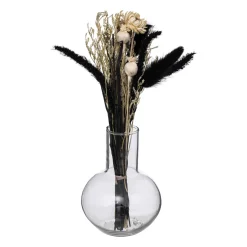 Atmosphera Fleurs Séchées*Composition de fleurs séchées "Subli" avec vase Vert