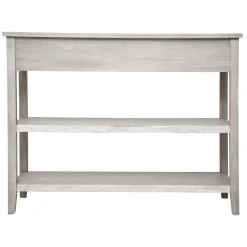 Atmosphera Consoles|Consoles*Console 2 tiroirs "Charme" Vertcéladon