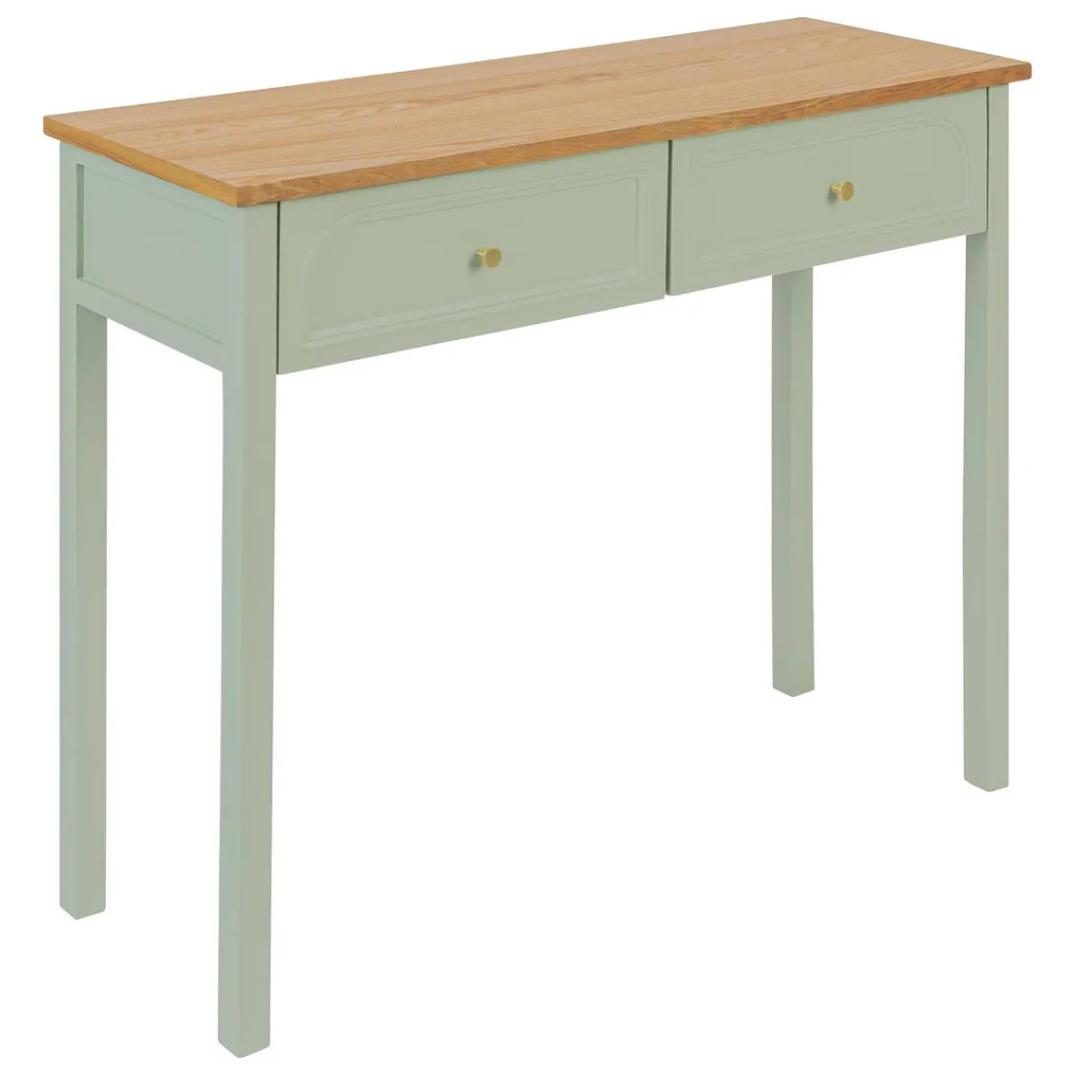 Atmosphera Consoles|Consoles*Console 2 tiroirs "Mohea" Boisnaturel