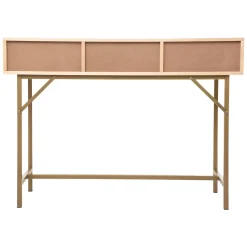 Atmosphera Consoles|Consoles*Console 3 tiroirs "Rayo" Beige