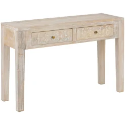 Atmosphera Consoles|Consoles*Console 2 tiroirs "Shirel" Boisnaturel