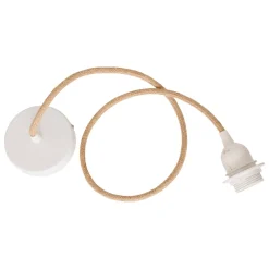 Atmosphera Suspensions Naturelles*Cordon électrique "Noe" Blanc