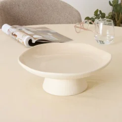 Atmosphera Plats De Service, Présentoirs*Coupe "Aria" Acacia