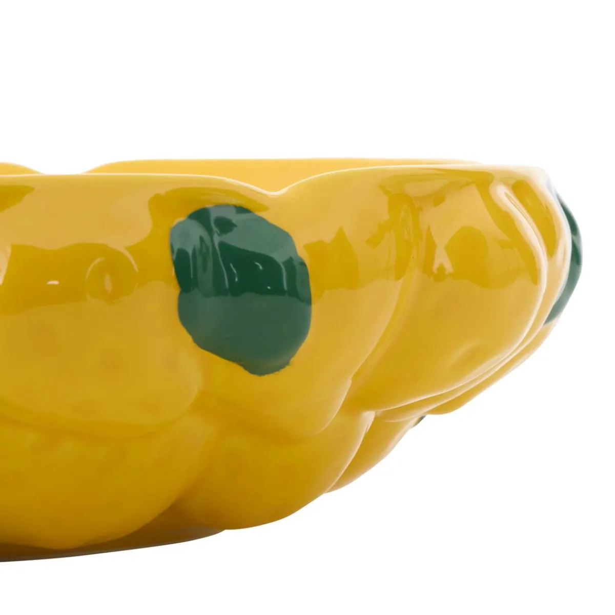 Atmosphera Plats De Service, Présentoirs*Coupe "Fruity" Jaune