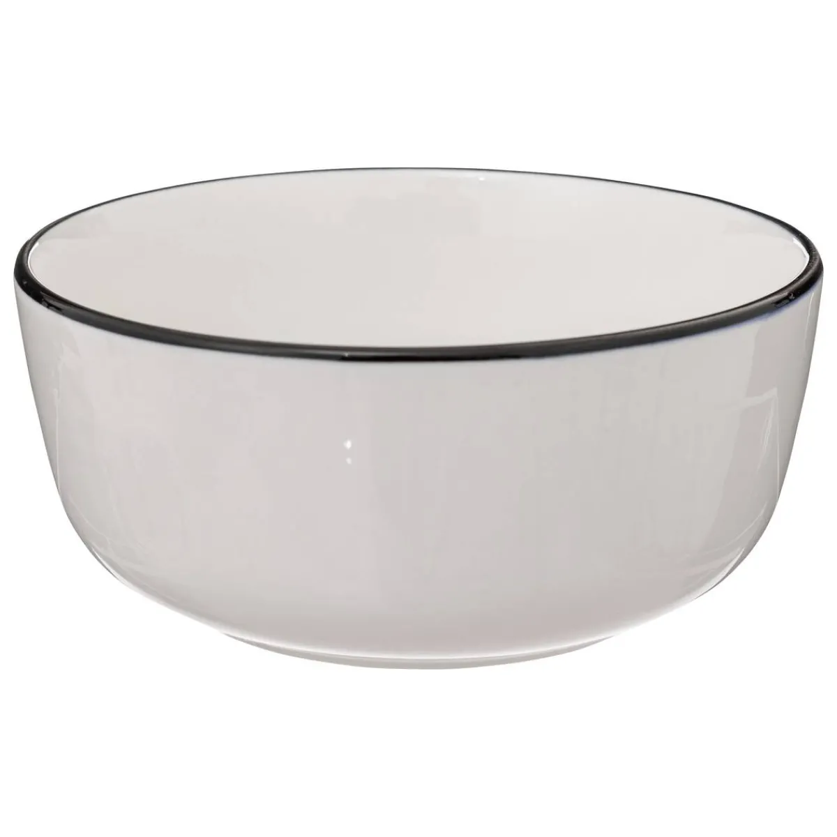 Atmosphera Assiettes Creuses*Coupelle "Alix" Blanc