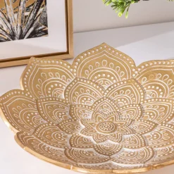 Atmosphera Objets À Poser*Coupelle "Oasis" Blanc