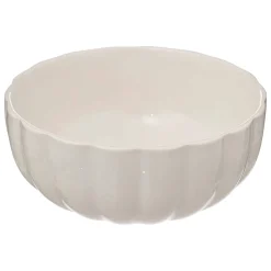 Atmosphera Assiettes Creuses*Coupelle  "Romy" Blanc
