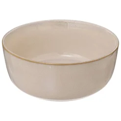 Atmosphera Assiettes Creuses*Coupelle  "Terre Inconnue" Crème