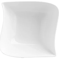 Atmosphera Assiettes Creuses*Coupelle  "Vague" Crème
