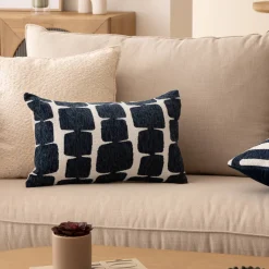 Atmosphera Coussins*Coussin bouclette "Soana" Vertkaki
