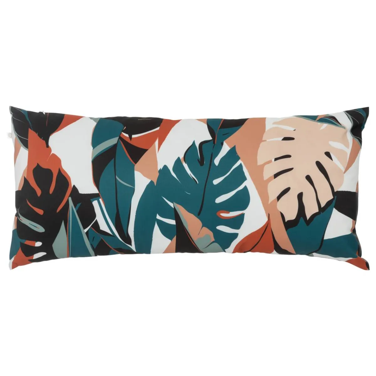 Atmosphera Coussins|Coussins D'Extérieur*Coussin déco d'intérieur et d'extérieur DEYO motif Feuilles Bleu canard Vert