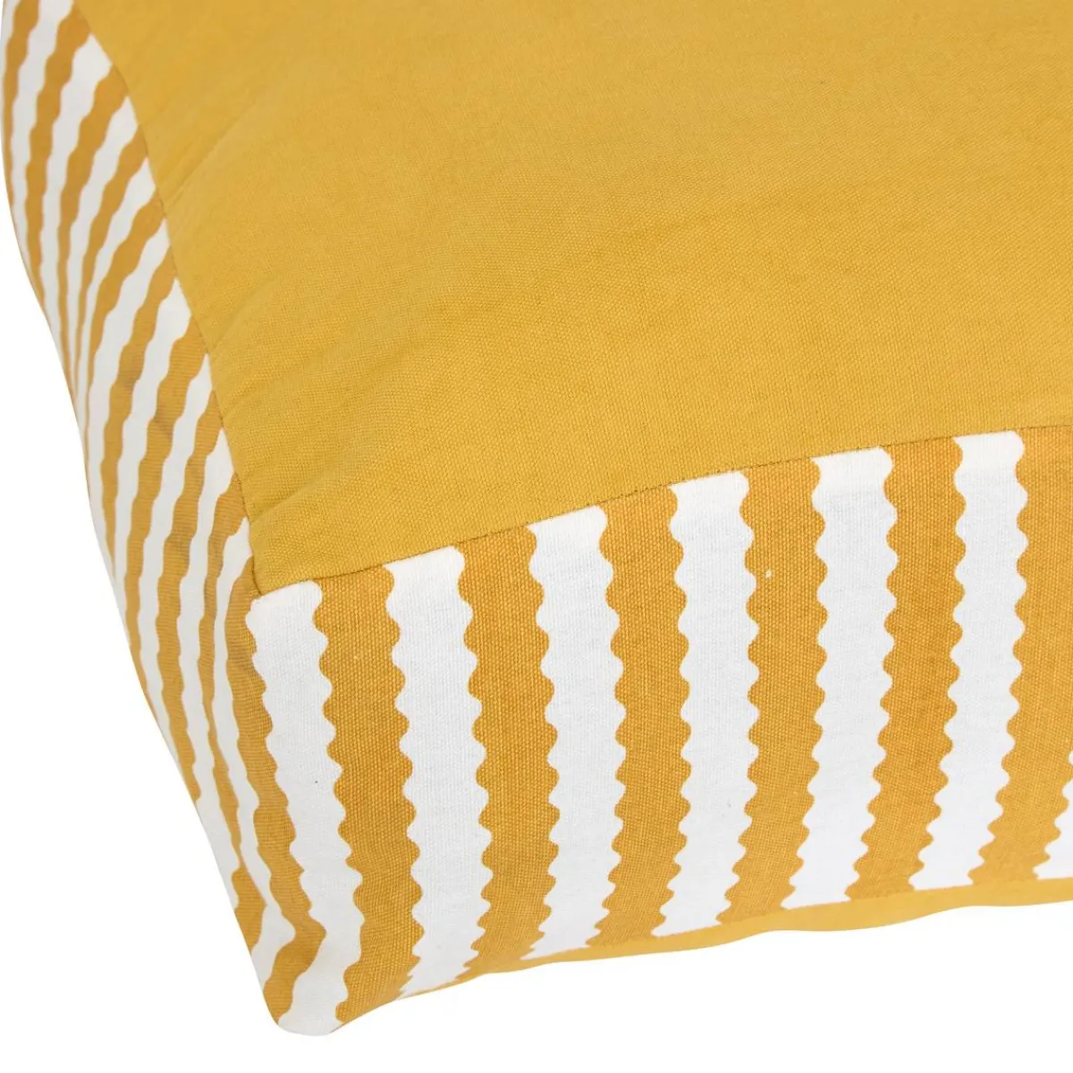Atmosphera Coussins De Sol|Coussins D'Extérieur*Coussin de sol d'extérieur rectangulaire POOLSIDE Jaune Bleucanard