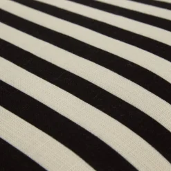 Atmosphera Coussins|Coussins D'Extérieur*Coussin d'extérieur carré THE PALM RESORT Noir & Blanc Bleucanard