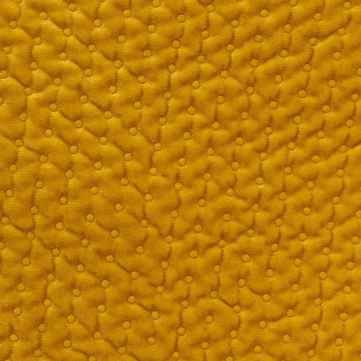 Atmosphera Coussins*Coussin "Dolce", velours Jaune