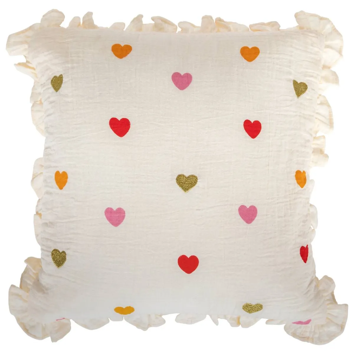 Atmosphera Coussins, Matelas De Sol Enfant*Coussin enfant amour "Aina" Beige