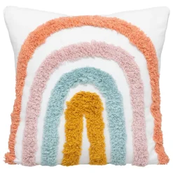 Atmosphera Coussins, Matelas De Sol Enfant*Coussin enfant "Arc-en-ciel", coton Multicolore