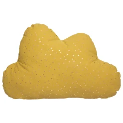 Atmosphera Coussins, Matelas De Sol Enfant*Coussin enfant "Berlingot" nuage Jaunemoutarde