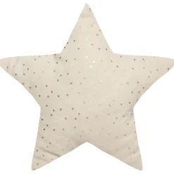 Atmosphera Coussins, Matelas De Sol Enfant*Coussin enfant "Berlingot" étoile Beige