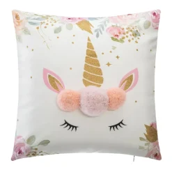 Atmosphera Coussins, Matelas De Sol Enfant*Coussin enfant "Licorne" Multicolore