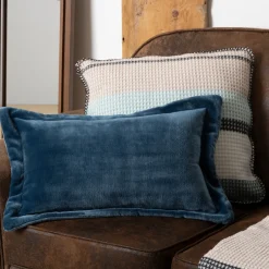 Atmosphera Coussins*Coussin flanelle "Cuddly" Multicolore
