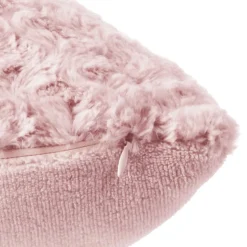 Atmosphera Coussins*Coussin fourrure bouclé Vertcéladon