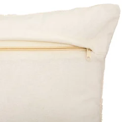 Atmosphera Coussins*Coussin "Inca", coton tufté Terracotta