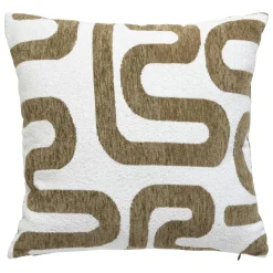 Atmosphera Coussins*Coussin jacquard "Safina" Roseterracotta