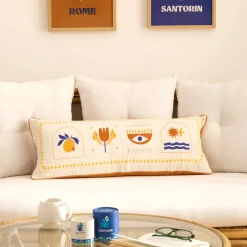 Atmosphera Coussins*Coussin "Libertad" Jaunemoutarde
