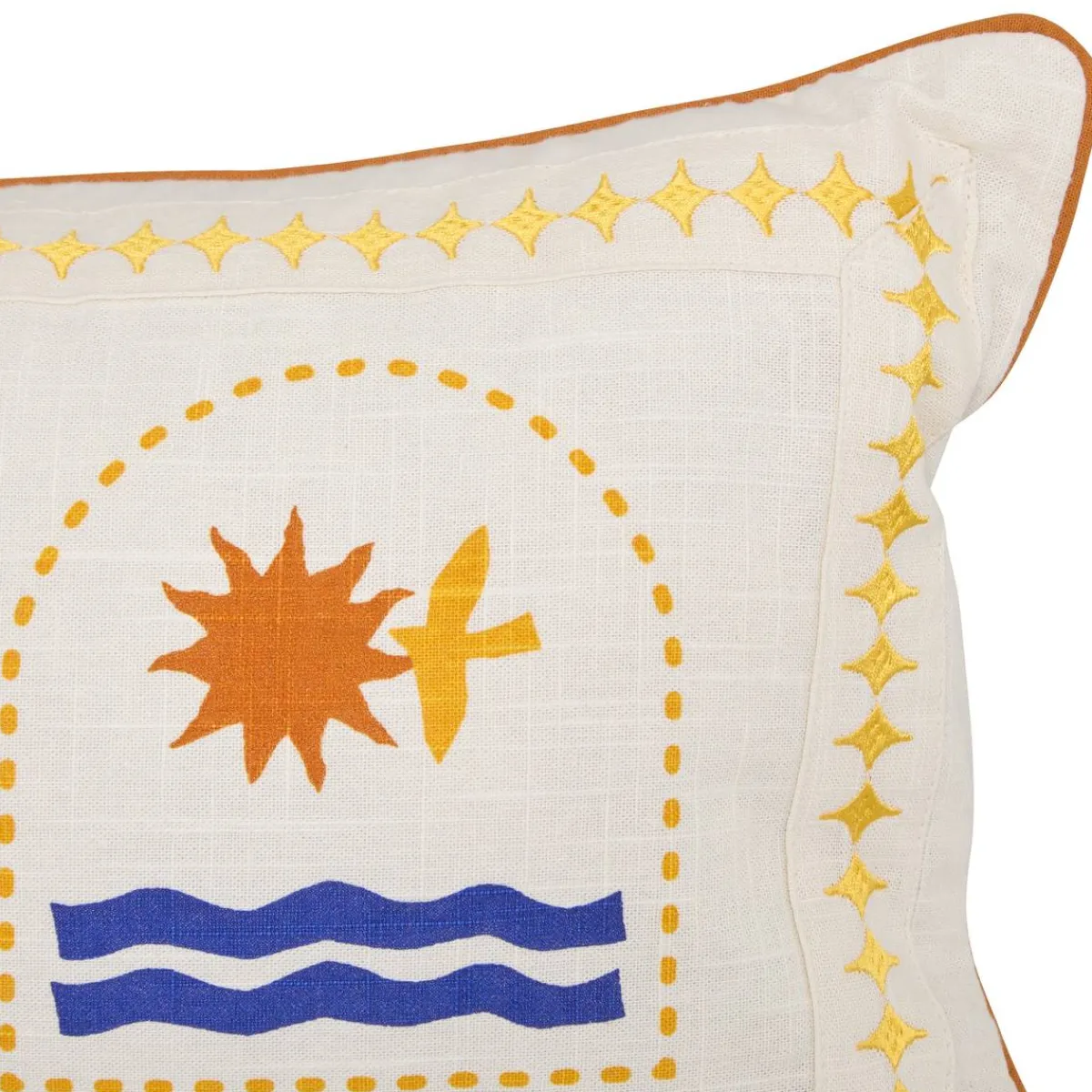 Atmosphera Coussins*Coussin "Libertad" Jaunemoutarde